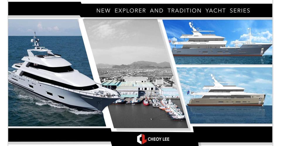 Cheoy Lee introduce las nuevas series Explorer y Tradition