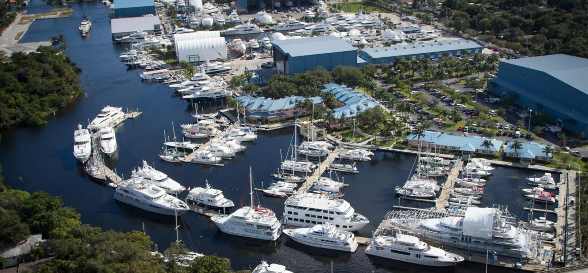 Cheoy Lee Yachts facilities in Fort Lauderdale