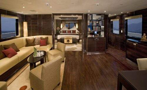 crew quarters on super yachts